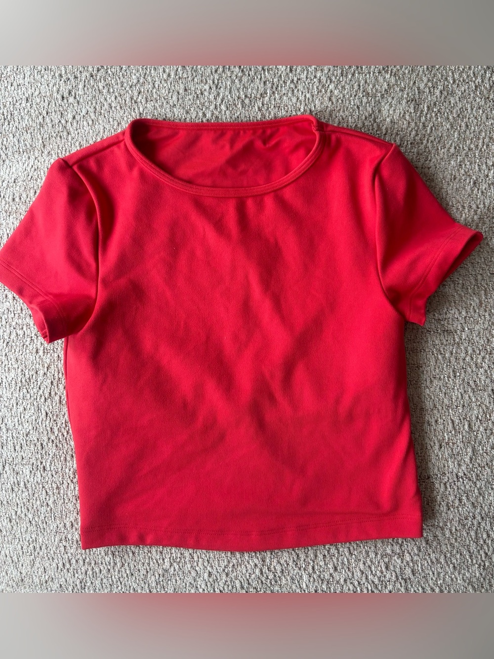 Gilly Hicks Buttery Soft Red Tee